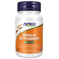 NOW - ПРОБИОТИК (CLINICAL GI PROBIOTIC) - 60 ВЕГАН КАПСУЛИ